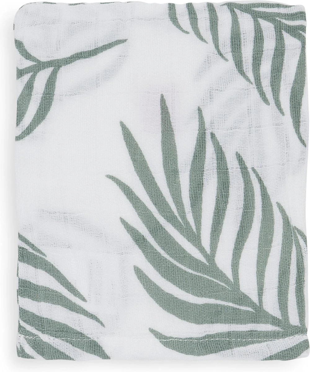 Jollein Baby Hydrofiel Washandje Nature - Ash Green - 3 Stuks - Afbeelding 4