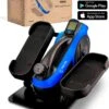 Blue Lion Stoelfiets - Mini Hometrainer - Bureaufiets - Deskbike Voor Onder Bureau - Stepper - Crosstrainer - Bluetooth