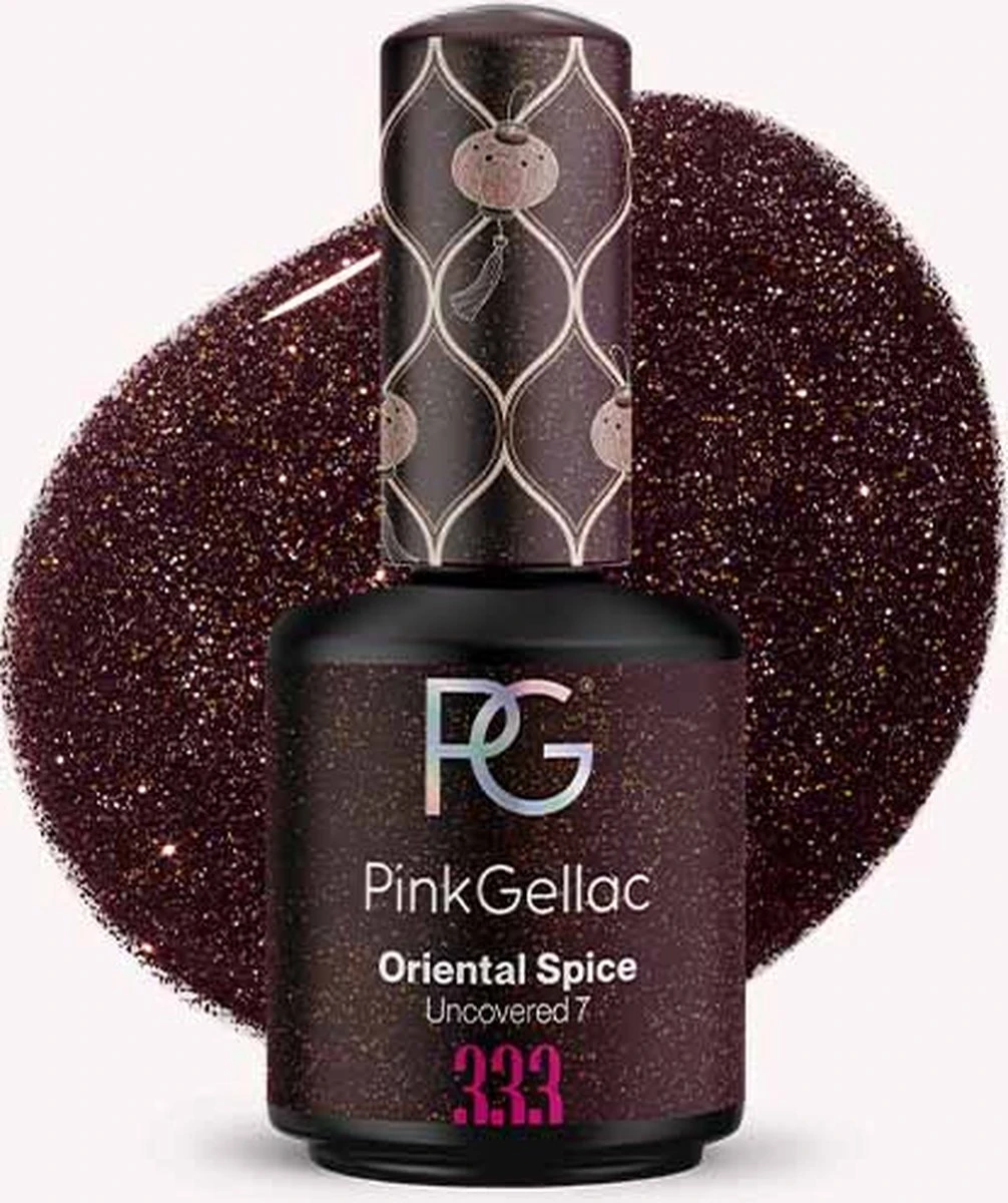 Pink Gellac - Oriental Spice - Gellak - Bruin - 15 Ml