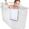 LIFEBATH - Zitbad Mira - Bath Bucket XL - 400L - Ligbad 122 Cm - Wit