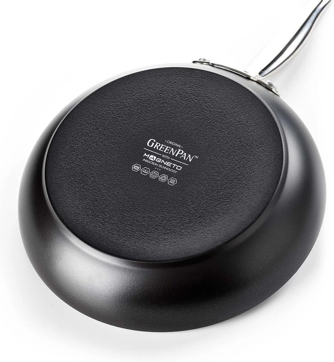 GreenPan Barcelona Infinity Pro Koekenpannenset - 3-delig - Zwart - Inductie - PFAS-vrij - Afbeelding 4