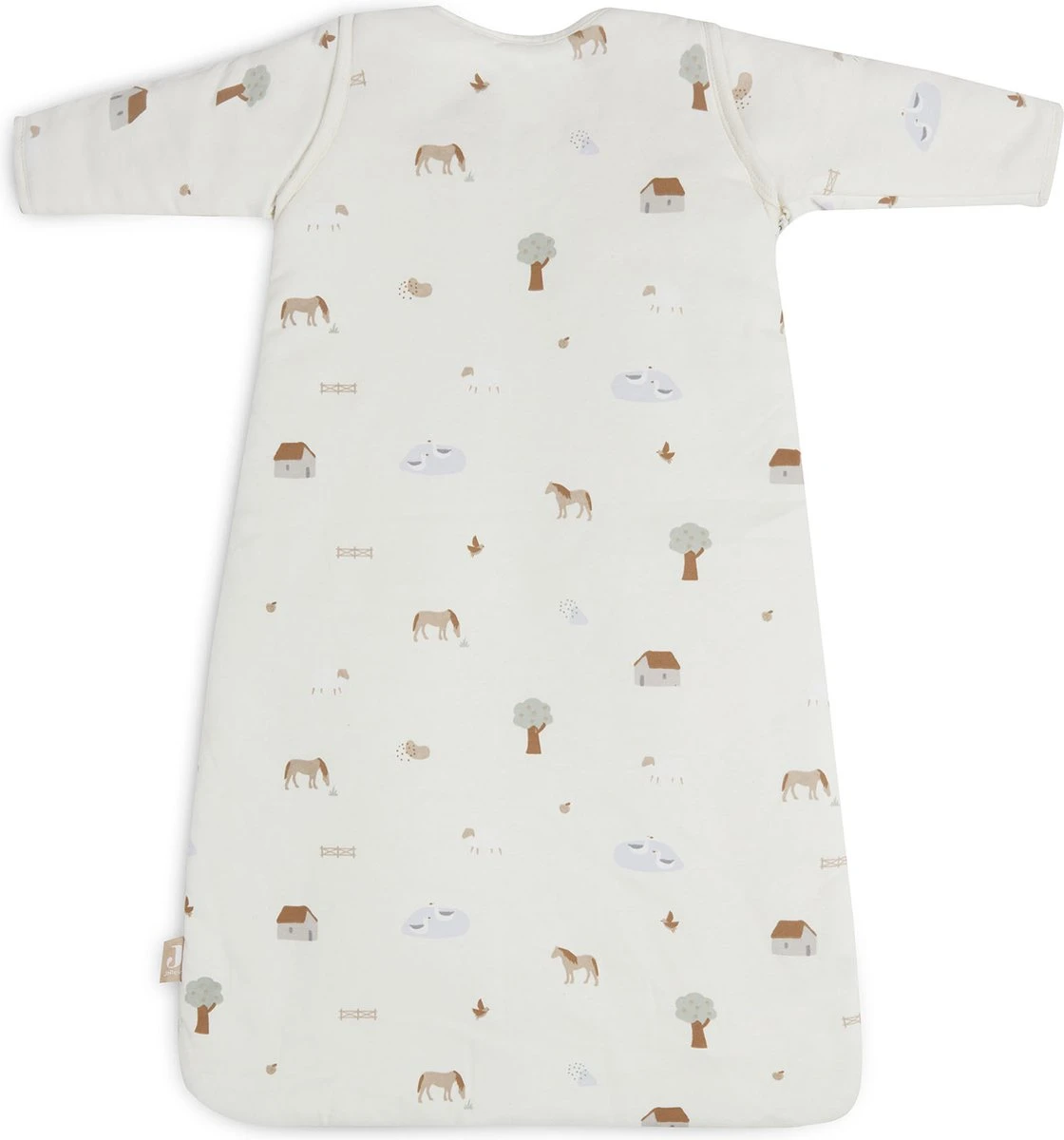 Jollein Baby Winterslaapzak Met Afritsbare Mouw 110cm - Farm - Afbeelding 2