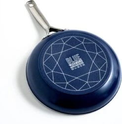 Blue Diamond, Keramische Koekenpan Verrijkt Met Diamantdeeltjes – Inductie Koekenpan Ø 28 Cm – PFAS En PHOA Vrij