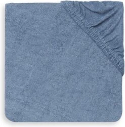 Jollein Aankleedkussenhoes Badstof 50x70cm - Jeans Blue