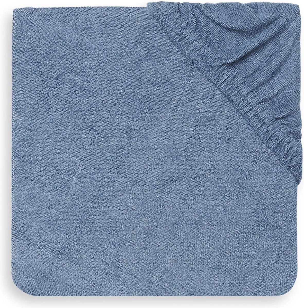 Jollein Aankleedkussenhoes Badstof 50x70cm - Jeans Blue