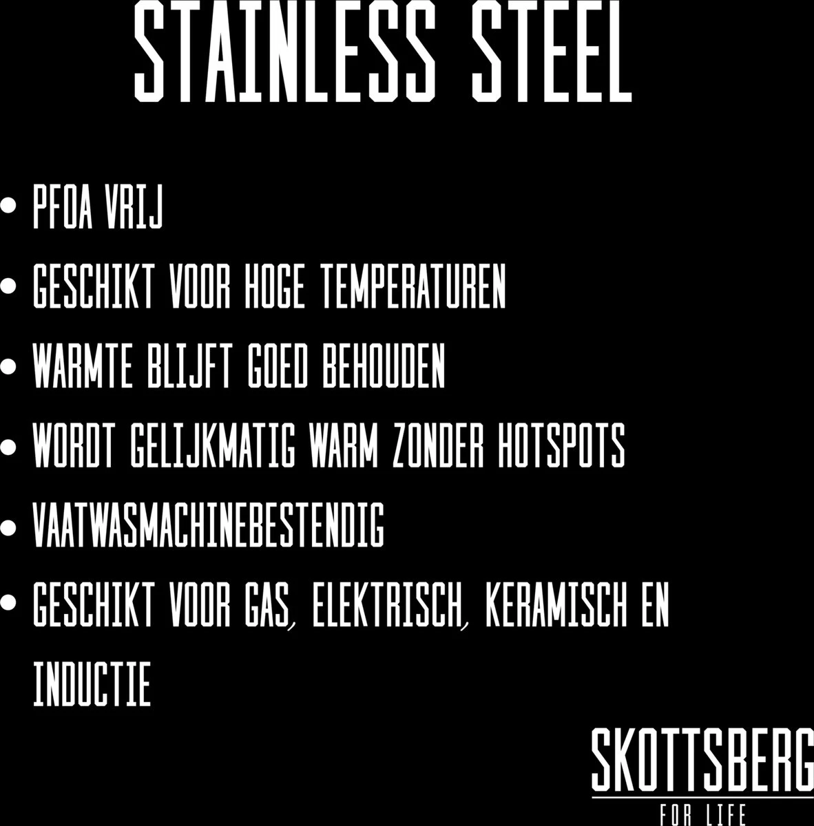 Skottsberg Wok Stainless Steel 28 Cm Roestvrijstaal - Afbeelding 7