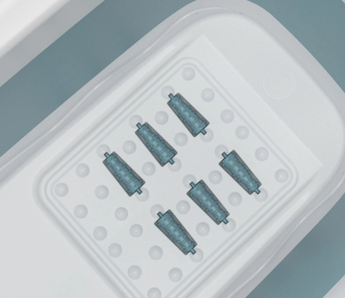 Simple Fix Zitbad - 138cm - Opvouwbaar Bad - Bath Bucket - Zitbad Voor Volwassenen - 220L - Extra Lang - Blauw - Afbeelding 6