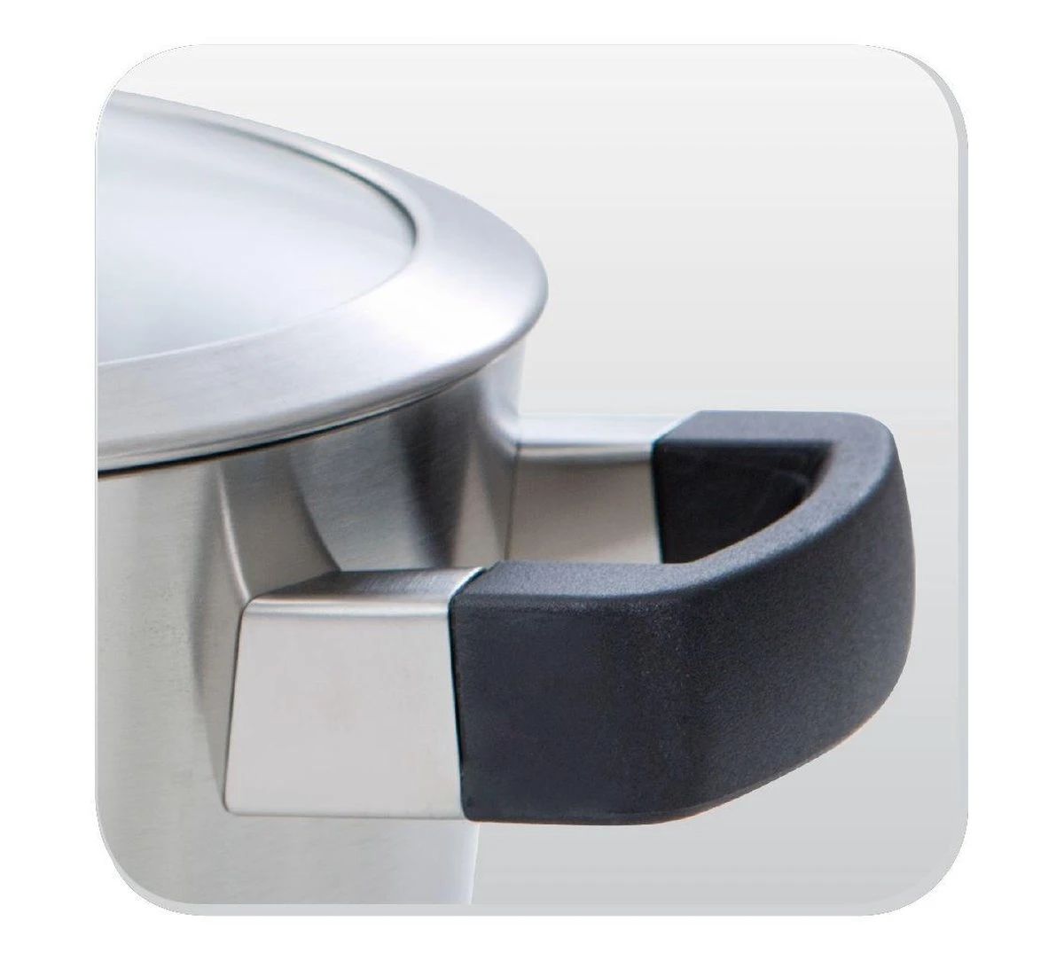 BK Conical Cool Glas Pannenset - 5-delig - Glazen Deksels - Geschikt Voor Alle Warmtebronnen - Afbeelding 8