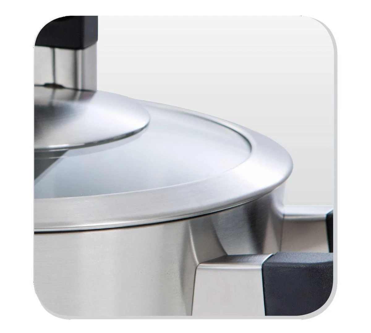 BK Conical Cool Glas Pannenset - 5-delig - Glazen Deksels - Geschikt Voor Alle Warmtebronnen - Afbeelding 15