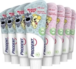 Prodent Kids 0-6 Jaar Woezel & Pip Tandpasta - 12 X 75 Ml - Voordeelverpakking