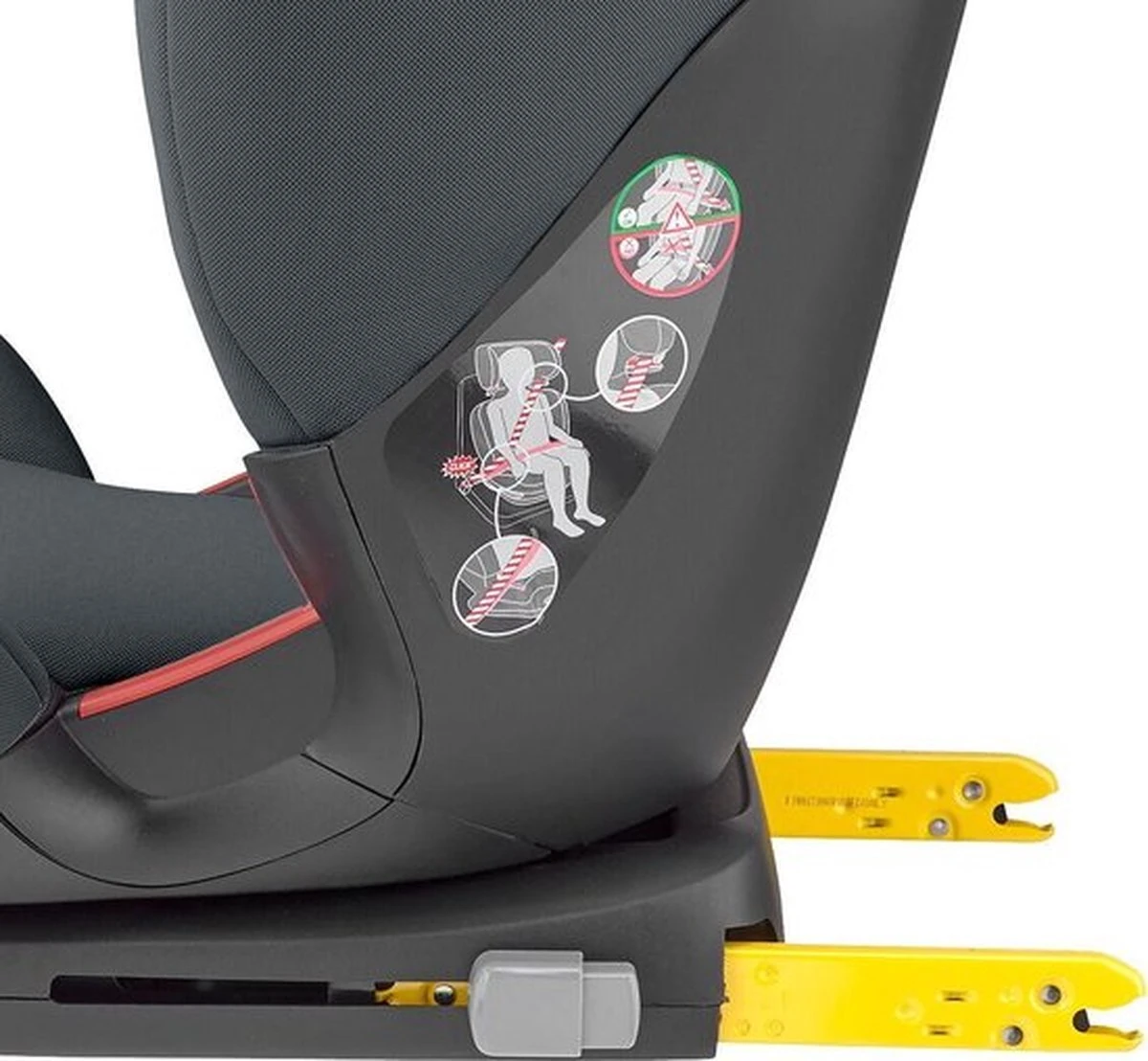 Maxi-Cosi Rodifix AirProtect® Autostoeltje - Authentic Graphite - Afbeelding 17