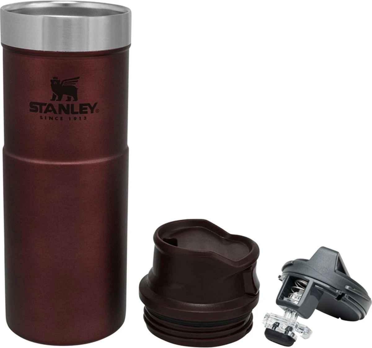 Stanley Trigger-Action Travel Mug 0.47L - Thermosfles - Matt Black - Afbeelding 19