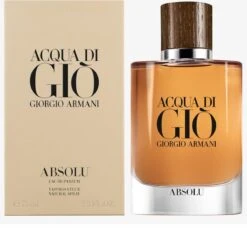 Giorgio Armani Acqua Di Gio Absolu 75ml - Eau De Parfum - Herenparfum
