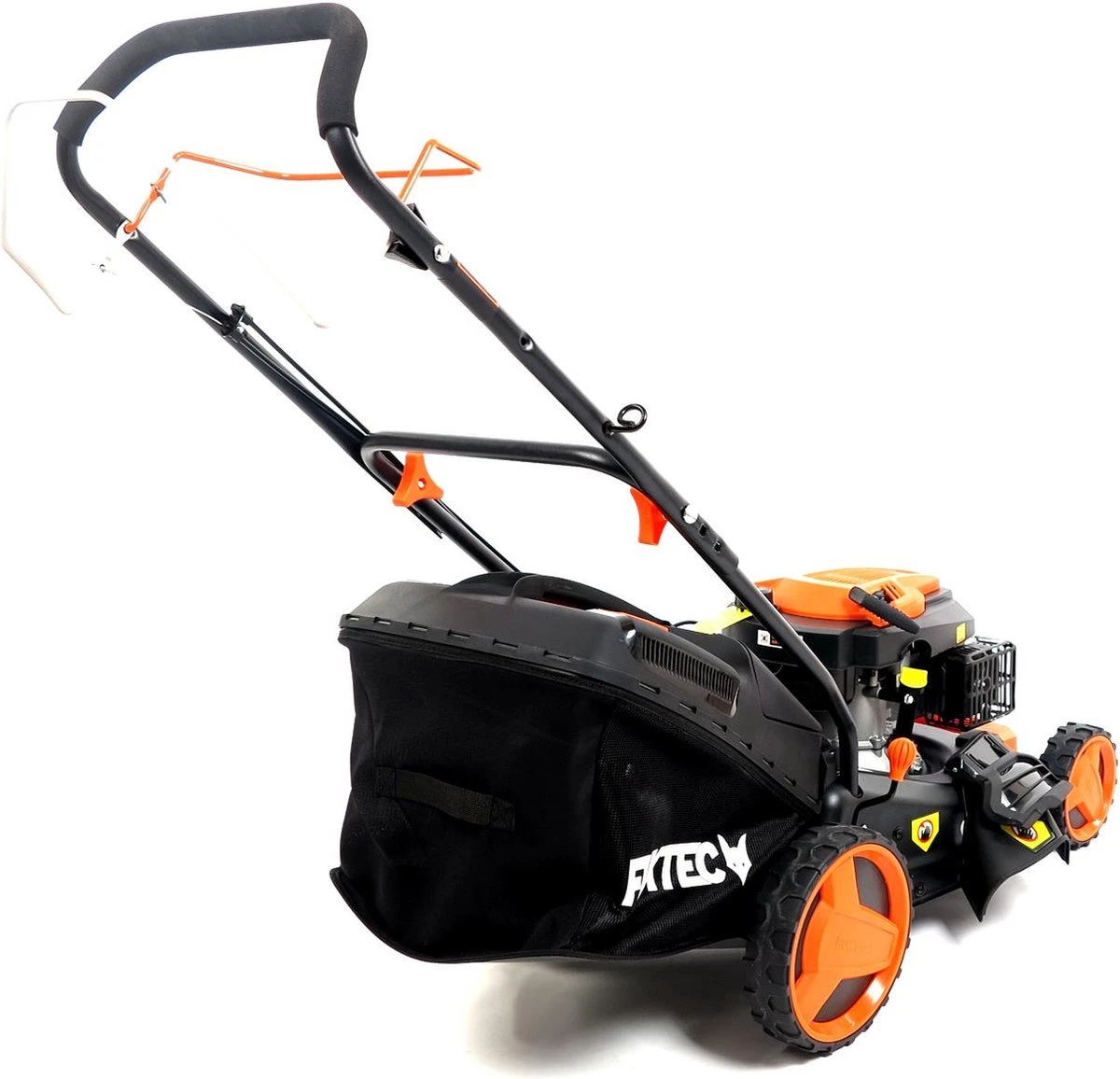 FUXTEC Grasmaaier Benzine - 46cm - Zelfrijdend / Zelftrekkend / Achterwielaandrijving - Mulchfunctie - Opvangbak 50L - FX-RM4646 - Afbeelding 8