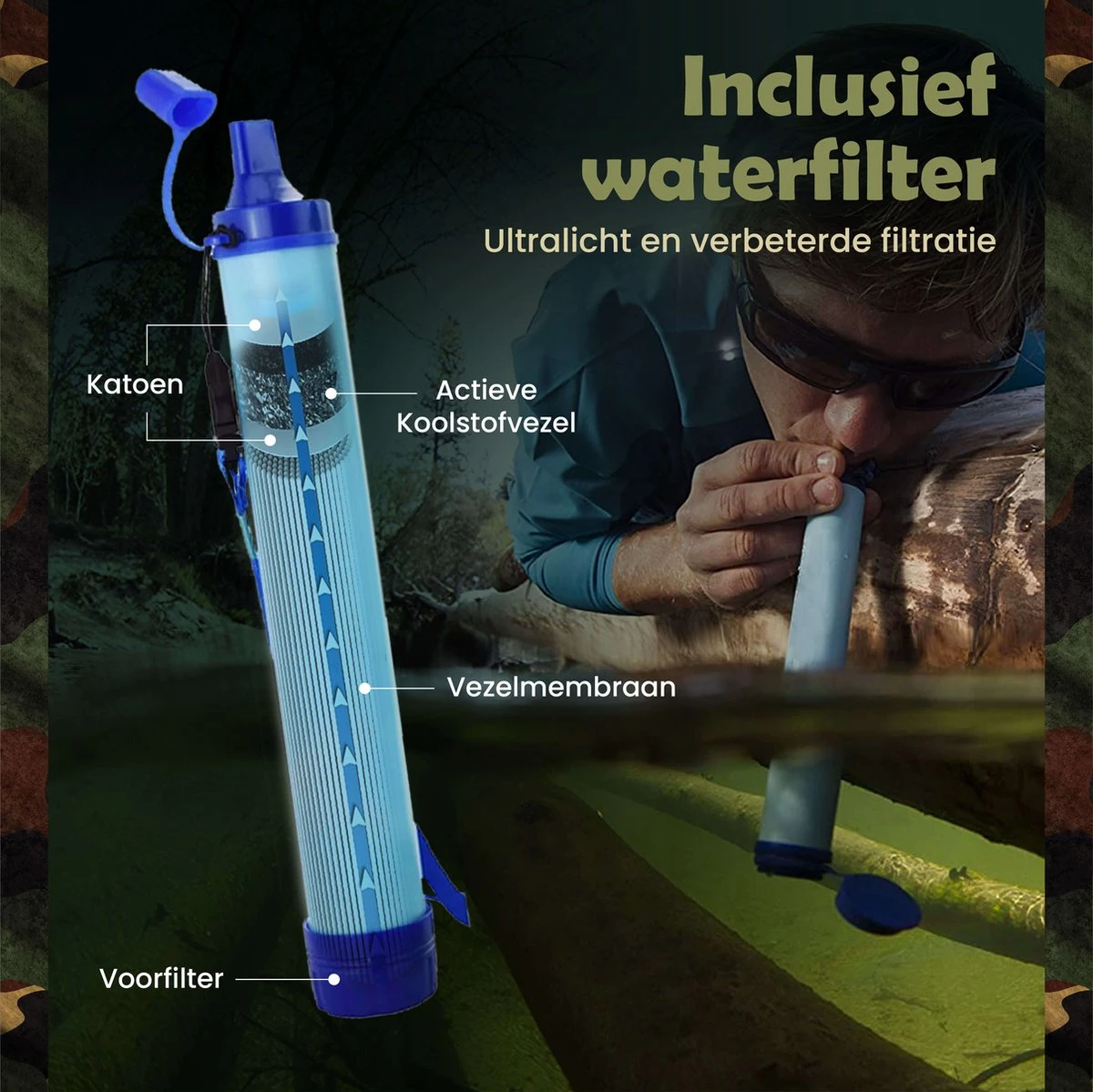 WILDGEAR® Survival Kit 35-delige Survival Set – Noodpakket – Overlevingspakket – Survival Armband – Survival Kit Outdoor – Survival Tool – Survival Kit Combat – Survival Kit Kinderen – Survival Kit Bushcraft – Survival Mes – Survival - Afbeelding 6