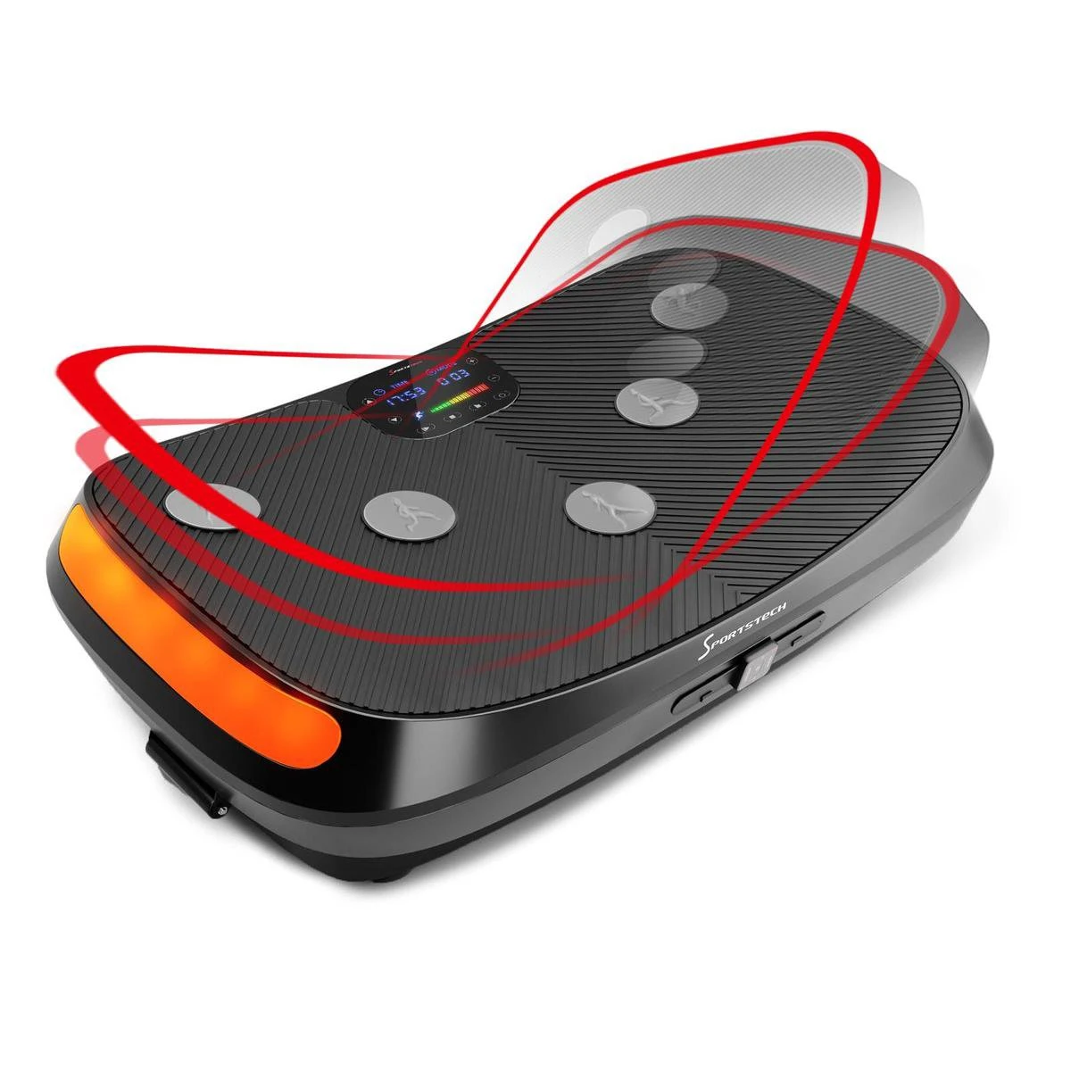 Sportstech Germany - 4D-trilplaat VP400 Met Uniek Gebogen Ontwerp - Afbeelding 8