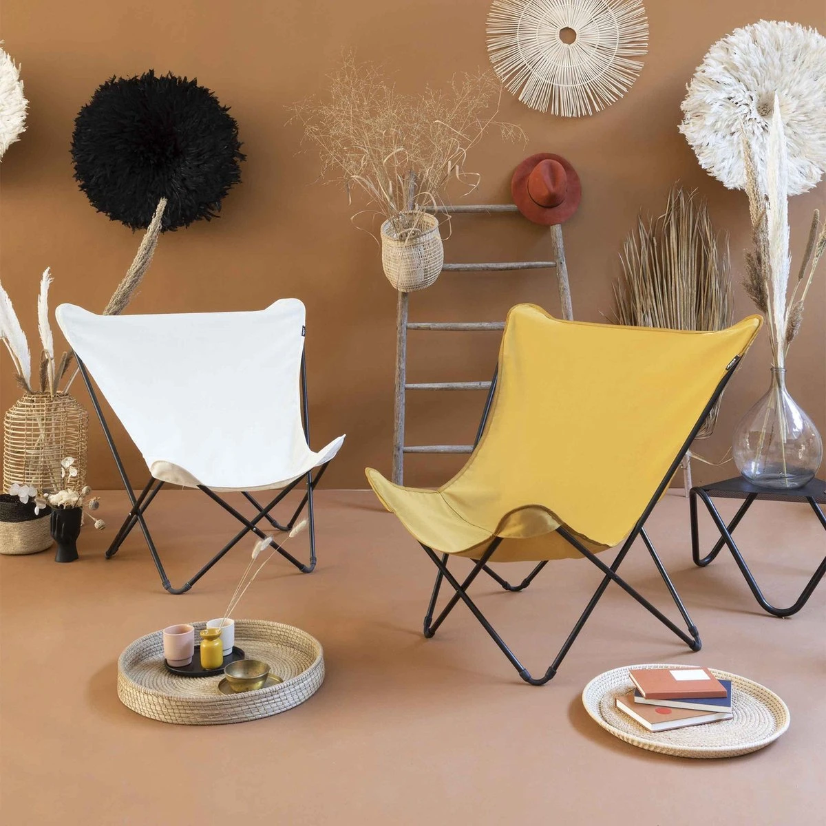 LAFUMA Pop Up XL - Vlinderstoel - Inklapbaar - Curry - Afbeelding 6