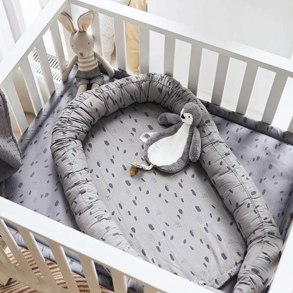 Jollein Speendoekje Pinguïn - Storm Grey - Afbeelding 10