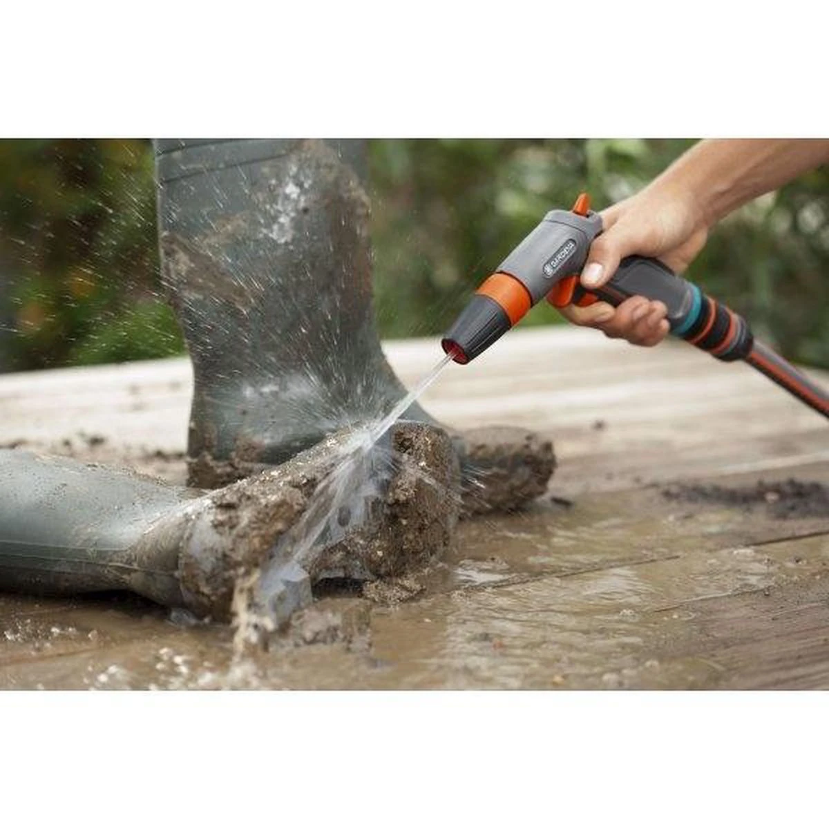 GARDENA - Premium Reinigingssproeier Spuitpistool - Metaal - Voor Reiniging En Bewatering - Afbeelding 7