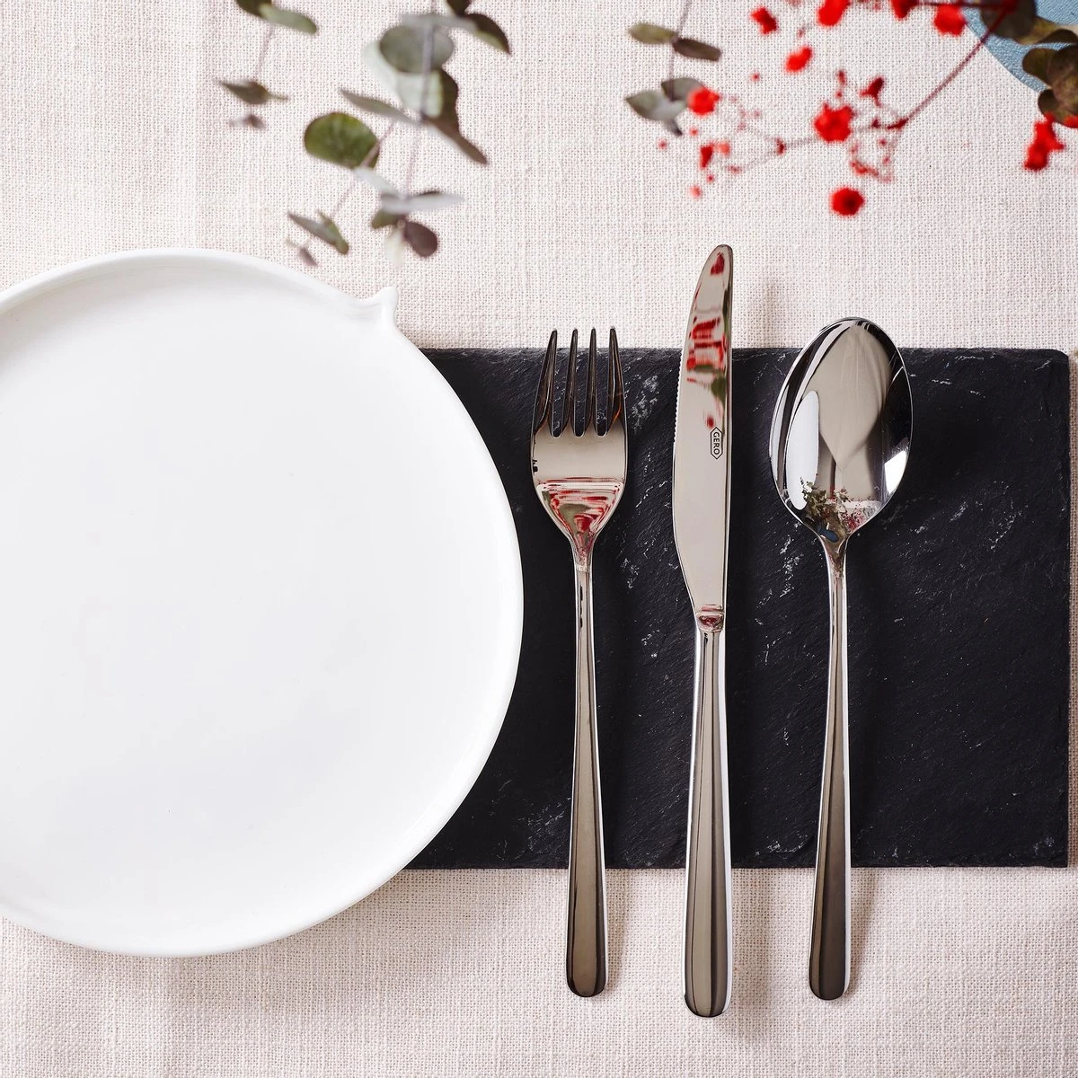 Gero Ellen Bestekset - 24 Stuks - 6 Persoons - Glanzend Staal - Afbeelding 2