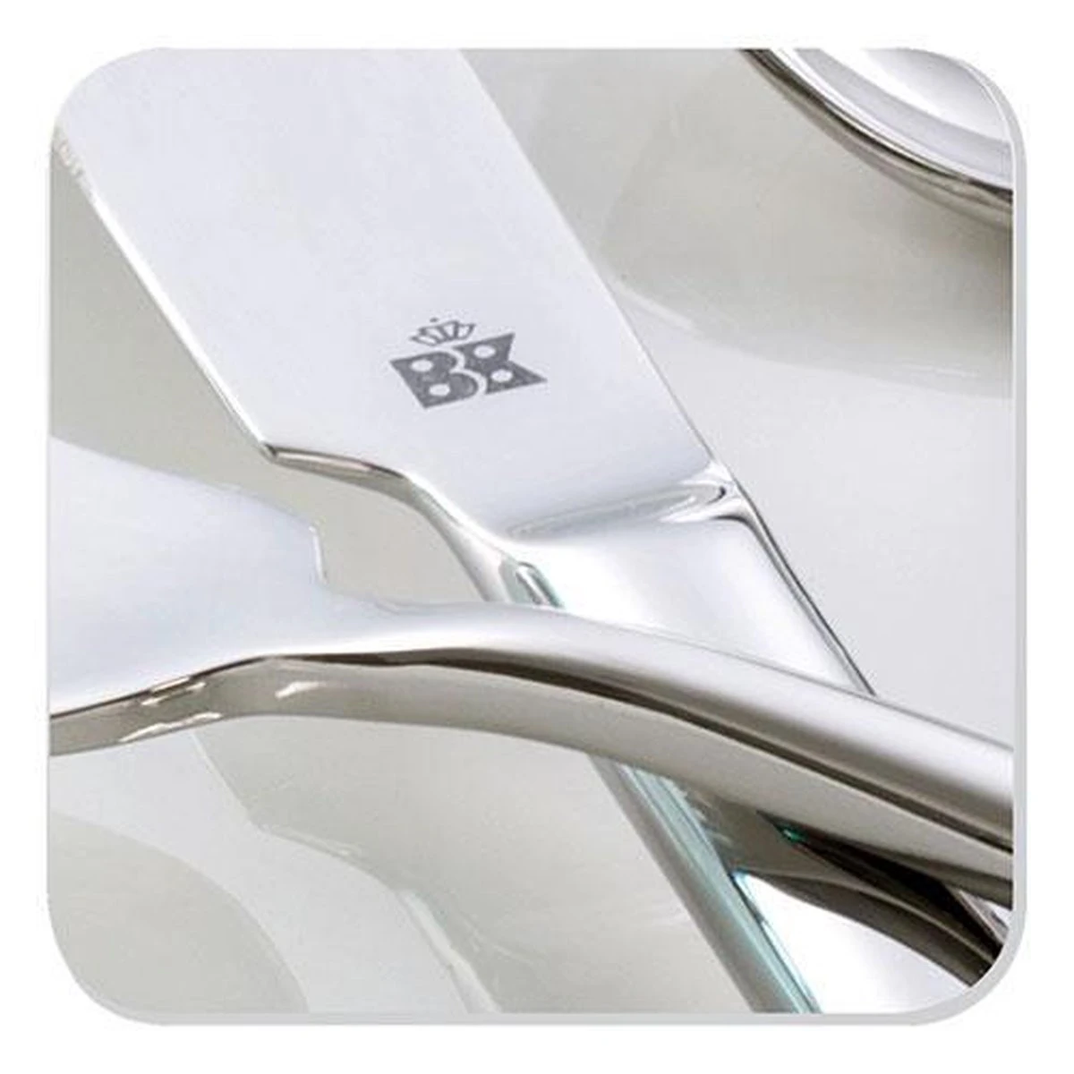 BK Waal Taartvorken - 6 Stuks - 18/10 Edelstaal - Afbeelding 2