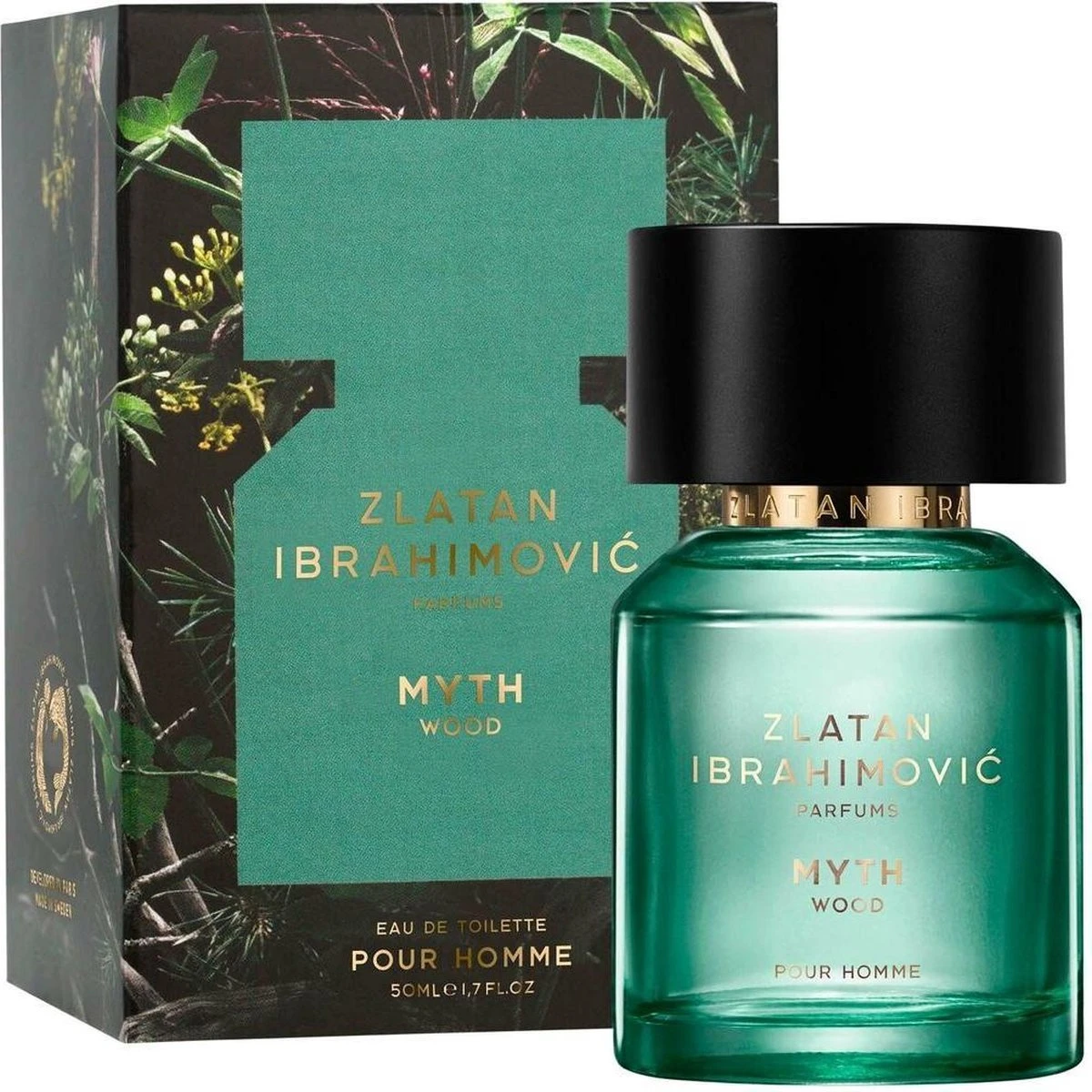 Zlatan Ibrahimovic Myth Wood Eau De Toilette 50 Ml Spray - Afbeelding 2
