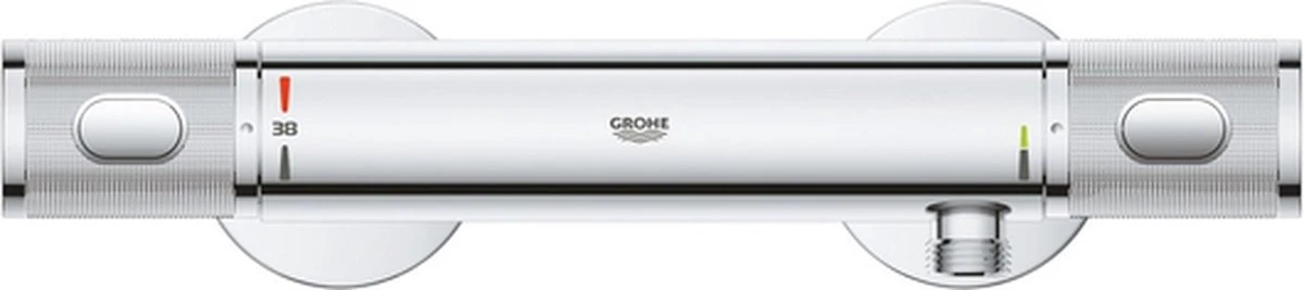GROHE QuickFix Precision Feel Thermostatische Douchekraan - EcoJoy - CoolTouch - Incl. Koppelingen - 15 Cm - 34790000 - Afbeelding 8
