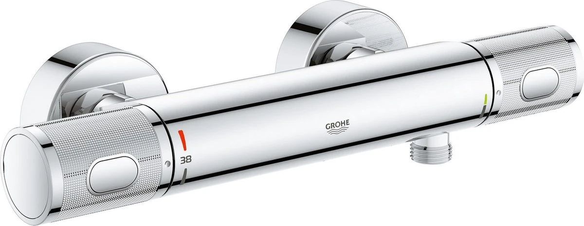 GROHE QuickFix Precision Feel Thermostatische Douchekraan - EcoJoy - CoolTouch - Incl. Koppelingen - 15 Cm - 34790000 - Afbeelding 2