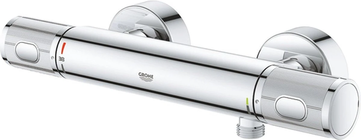 GROHE QuickFix Precision Feel Thermostatische Douchekraan - EcoJoy - CoolTouch - Incl. Koppelingen - 15 Cm - 34790000 - Afbeelding 9