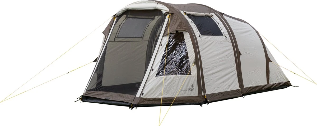 Redwood Arco 300 Air Grey - Familie Tunnel Tent 4-persoons - Grijs - Afbeelding 2
