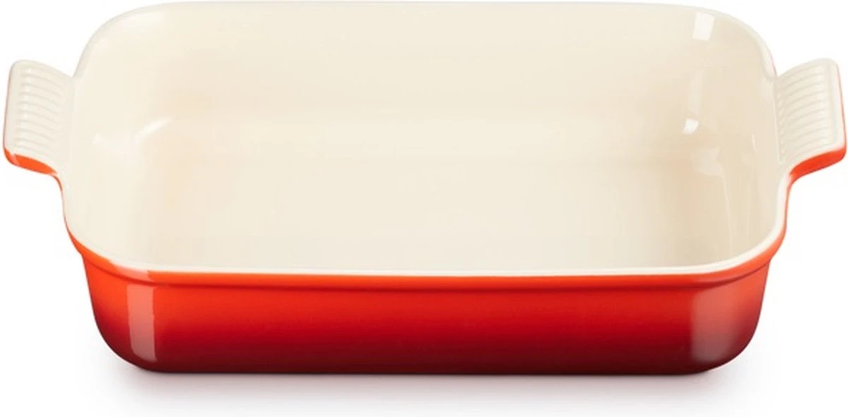 Le Creuset Ovenschaal Heritage Kersenrood 32 X 24 X 7.5 Cm - Afbeelding 4