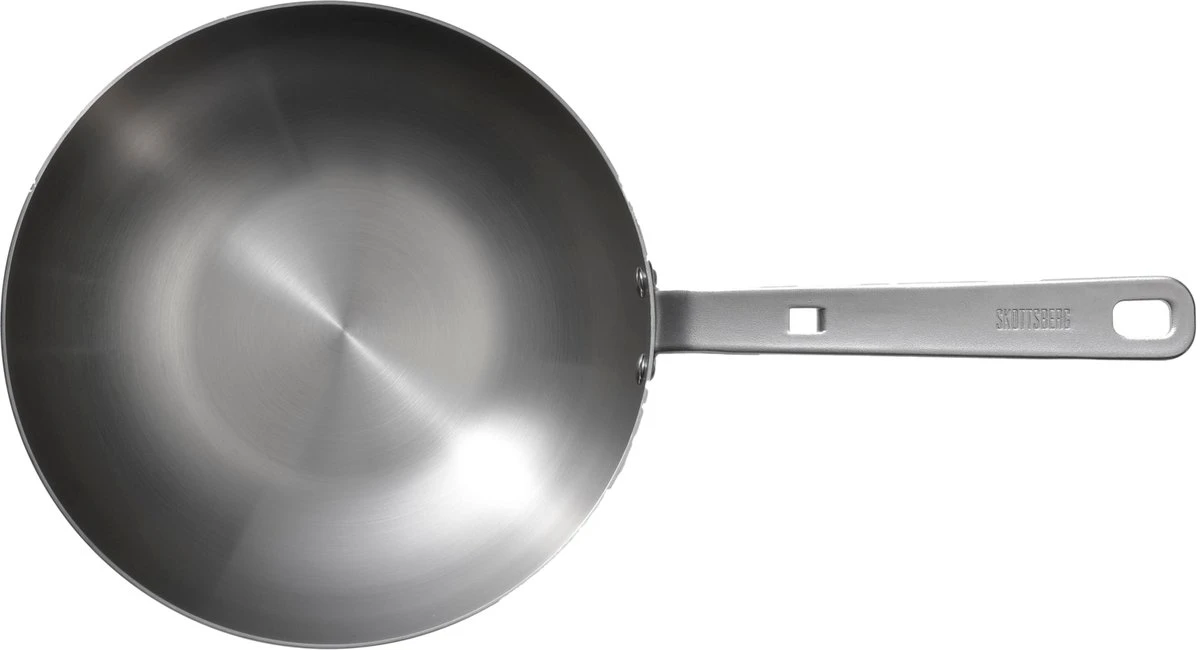Skottsberg Wok Stainless Steel 28 Cm Roestvrijstaal - Afbeelding 4