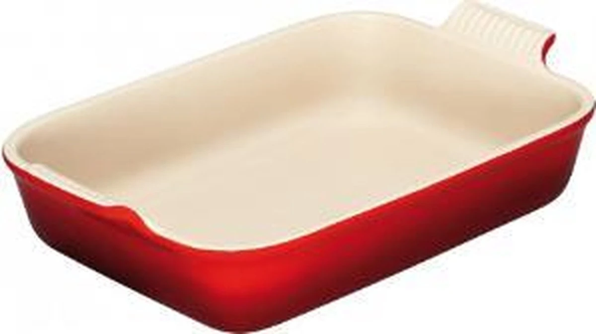Le Creuset Ovenschaal Heritage Kersenrood 32 X 24 X 7.5 Cm - Afbeelding 5