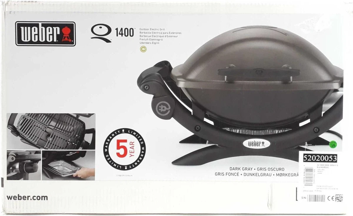 Weber - Q 1400 Barbecue - Afbeelding 11