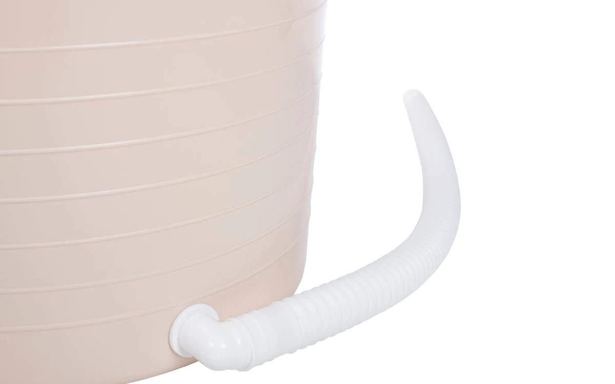 HelloBath® - Bath Bucket - XL - 125 Cm - Brazilian Sand - Zitbad - Ligbad (Verzending In Doos) - Incl. Badplank En Kraantje - Afbeelding 9