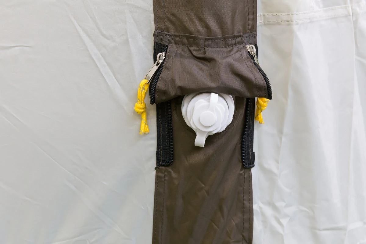 Redwood Arco 300 Air Grey - Familie Tunnel Tent 4-persoons - Grijs - Afbeelding 16