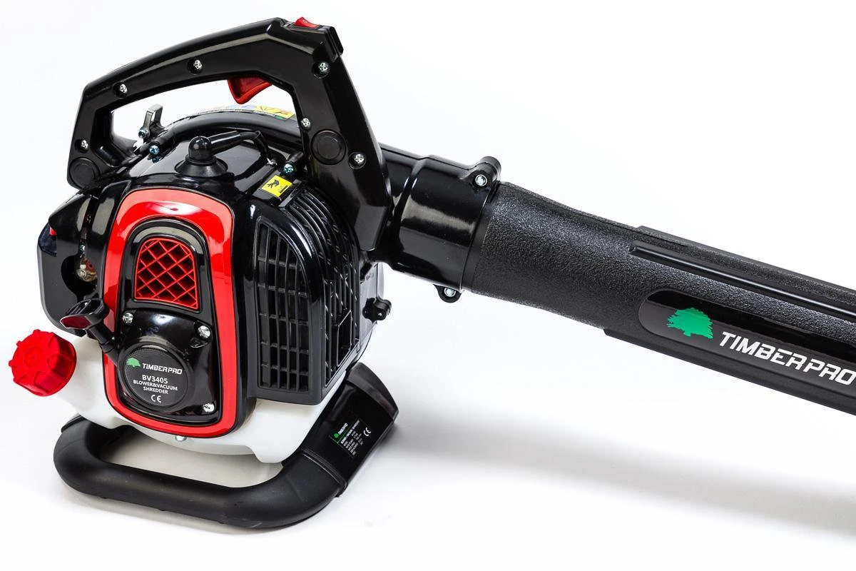 TIMBERPRO - Bladblazer - Benzine - Met Zuig En Versnipperfunctie - Blaassnelheid 225 Km/h - Opvangzak 45 L - Afbeelding 3