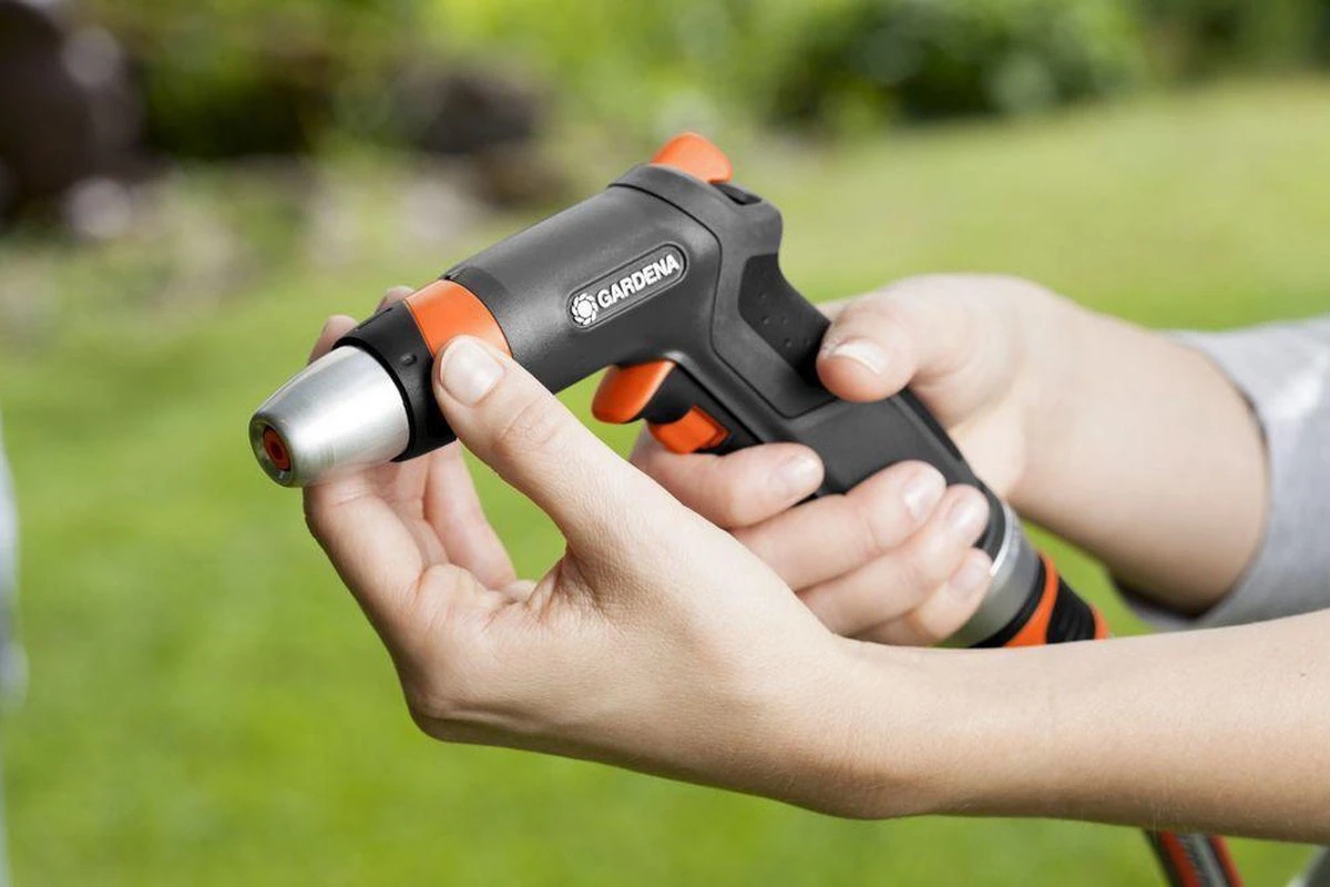 GARDENA - Premium Reinigingssproeier Spuitpistool - Metaal - Voor Reiniging En Bewatering - Afbeelding 14