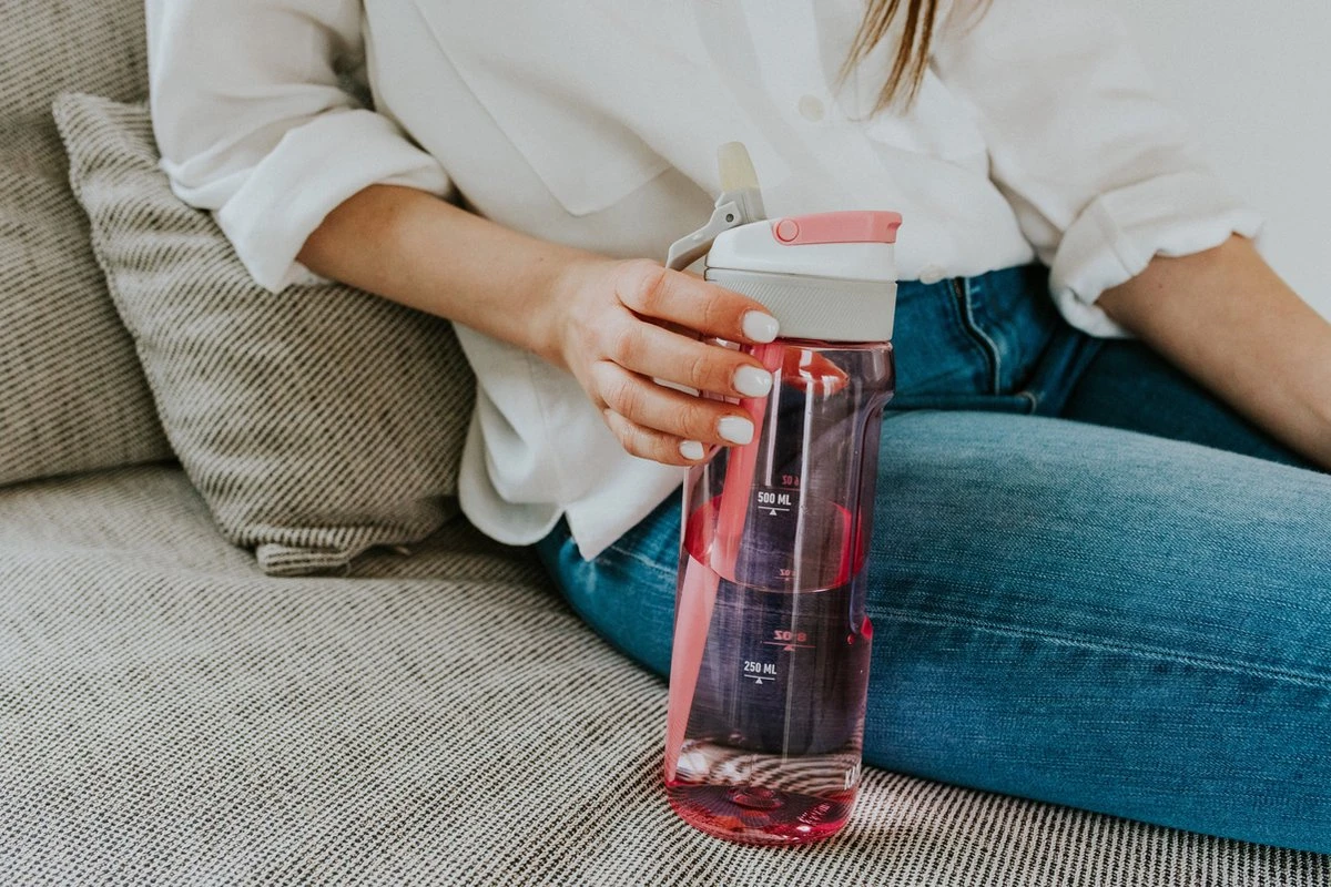 Kambukka Lagoon Drinkfles 750ml - Rose Lemonade Met Geïntegreerd Rietje - Afbeelding 5