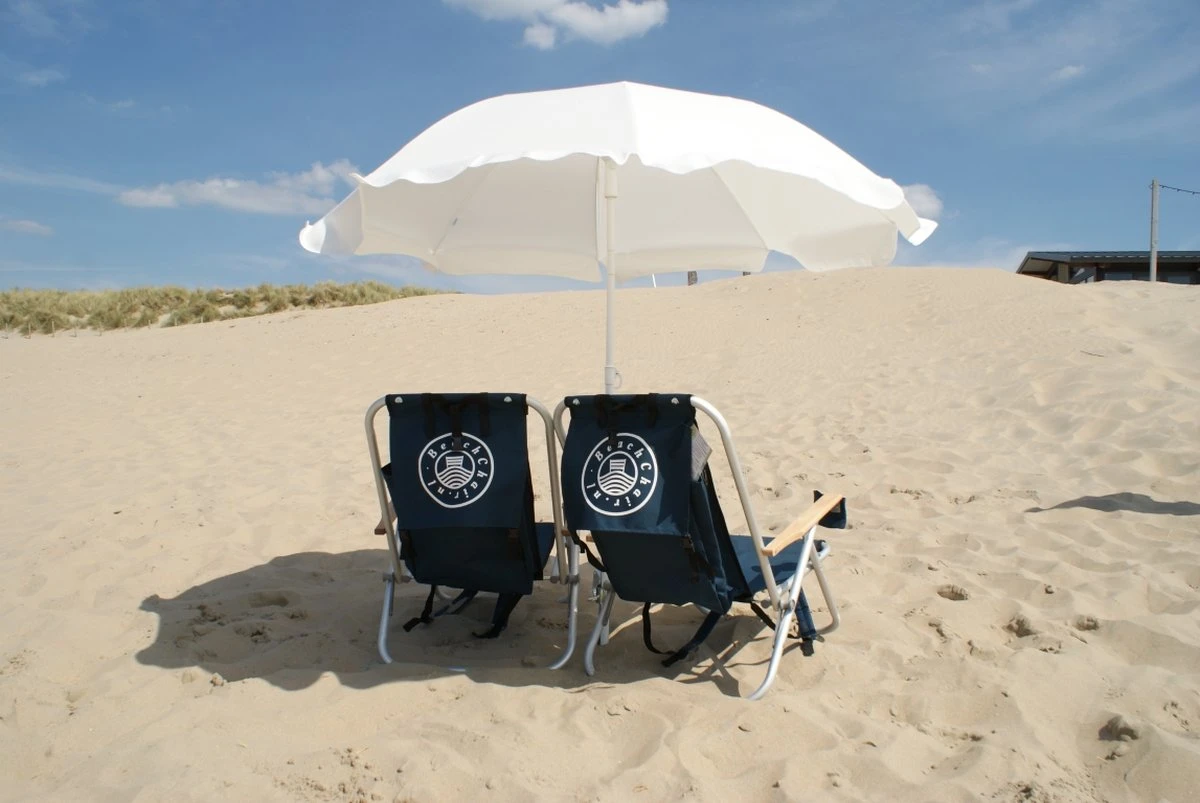 Easy Beach Chair - Campingstoel - Aluminium - Blauw - Afbeelding 2