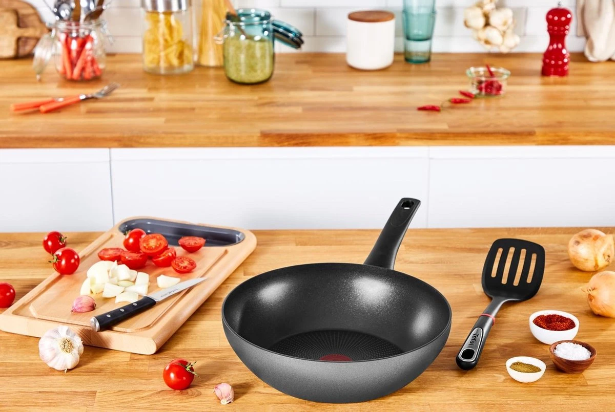 Tefal Easy Chef Wokpan - Ø 28 Cm - Afbeelding 6