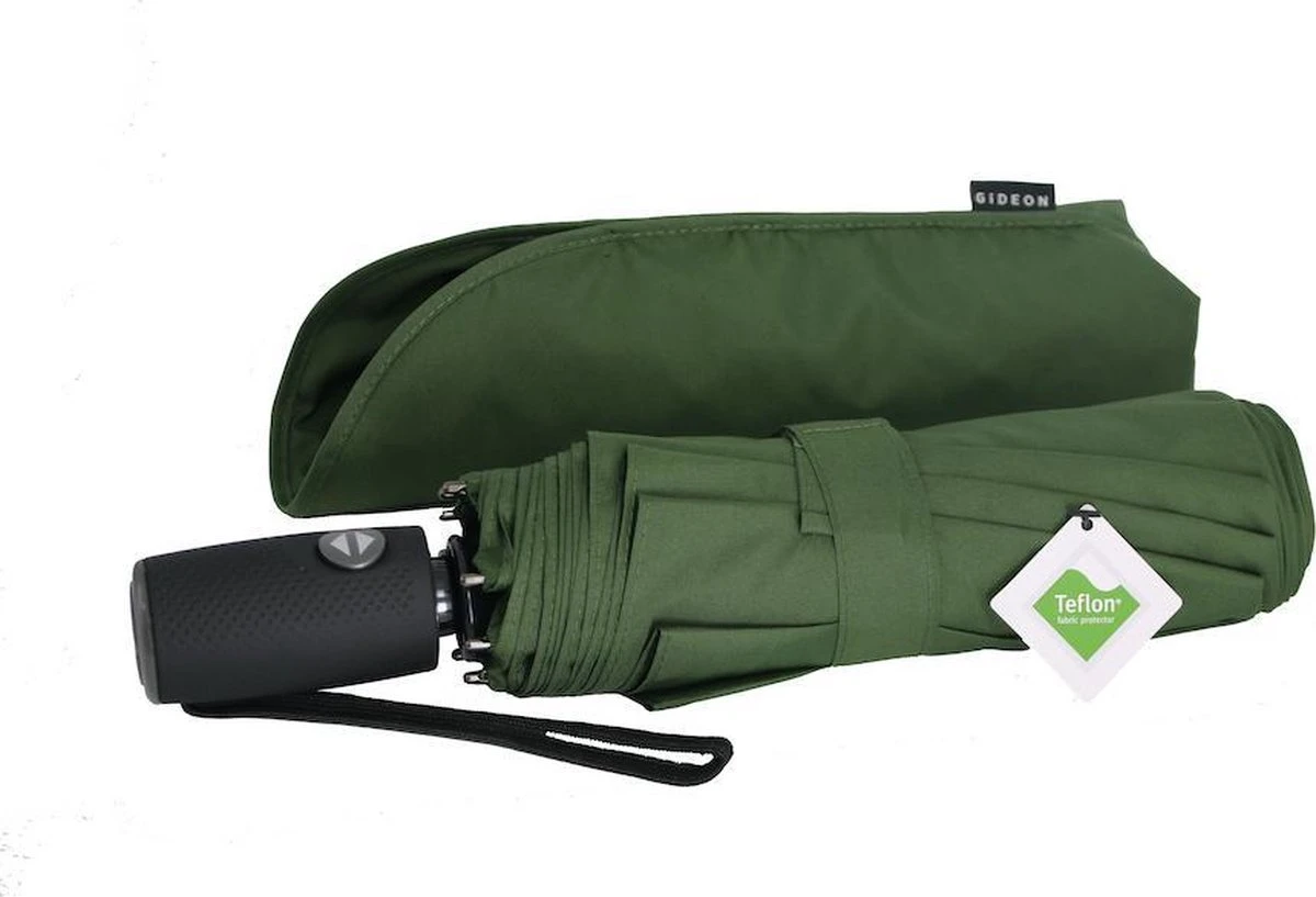 Gideon Stormparaplu - Paraplu – Automatisch – Windproof - Glasvezel Frame - Groen