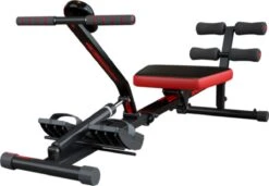 Kendox RowShaper - Roei-apparaat Voor Thuis - Fitnessapparaat Voor Cardio- En Krachttraining - Fitness Roeiapparaat Met LCD Display Voor Thuistraining - Belastbaar Tot 120 Kg