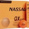 Nassau QX Soft - Golfballen - 12 Stuks - Oranje