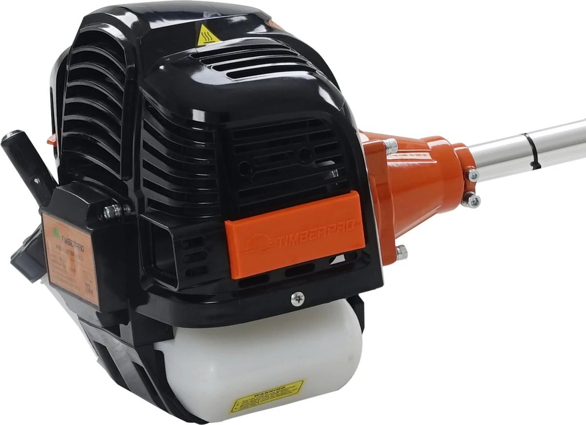 TIMBERPRO - Bosmaaier 2-in-1 - Benzine - Draad En Mes - 52 Cm³ - 3,0 PK. - Afbeelding 2