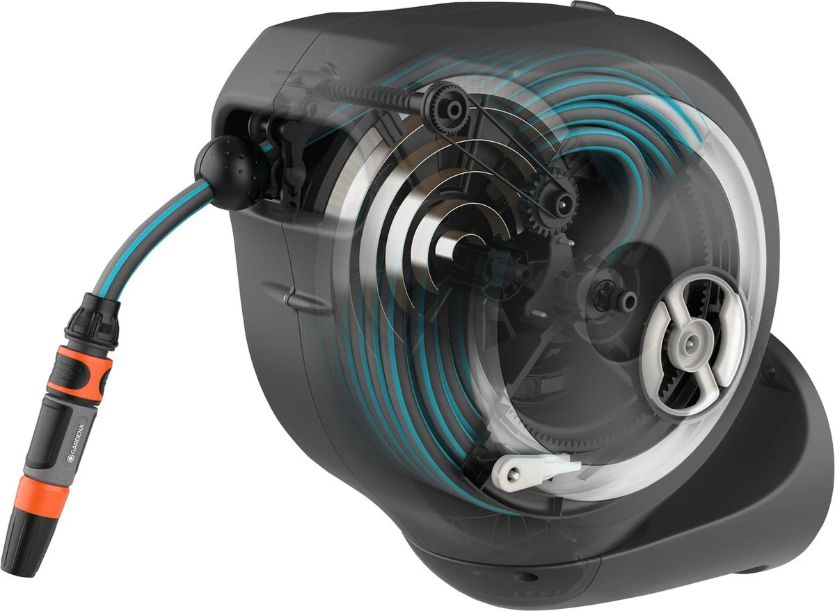 GARDENA - Wandslangenbox RollUp S - Slanghouder - 15 Meter - Ø 11 Mm - Afbeelding 9