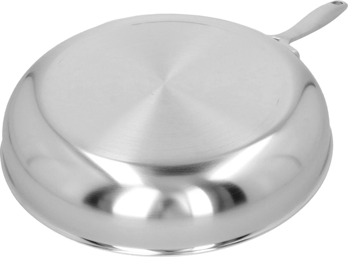 Demeyere Industry 5 RVS Koekenpan – Koekenpan Inductie – 28 Cm – PTFE-vrij - Afbeelding 5