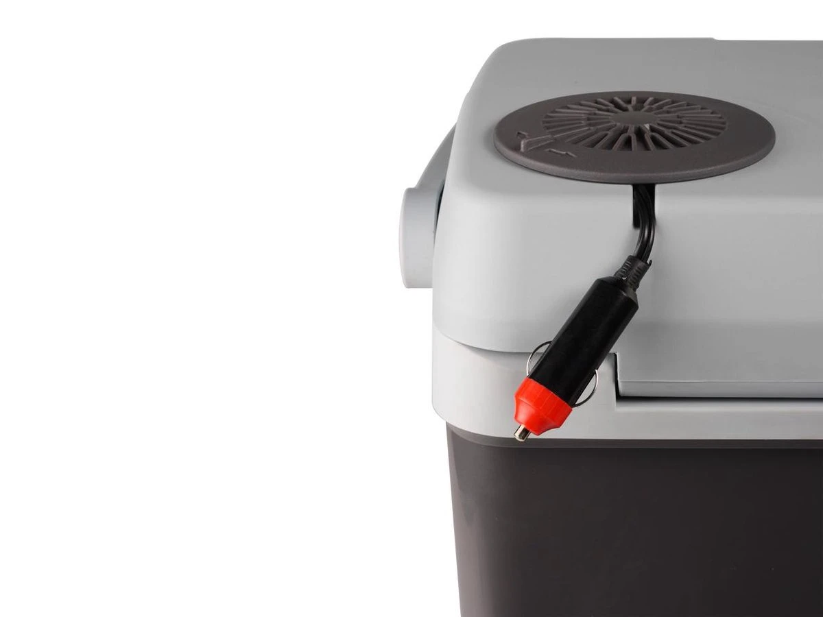 Tristar KB-7532 Koelbox 26 Liter - Koelbox Elektrisch - 12v Autolader En 230v Stopcontact - Koelt & Verwarmt - Grijs - Afbeelding 10