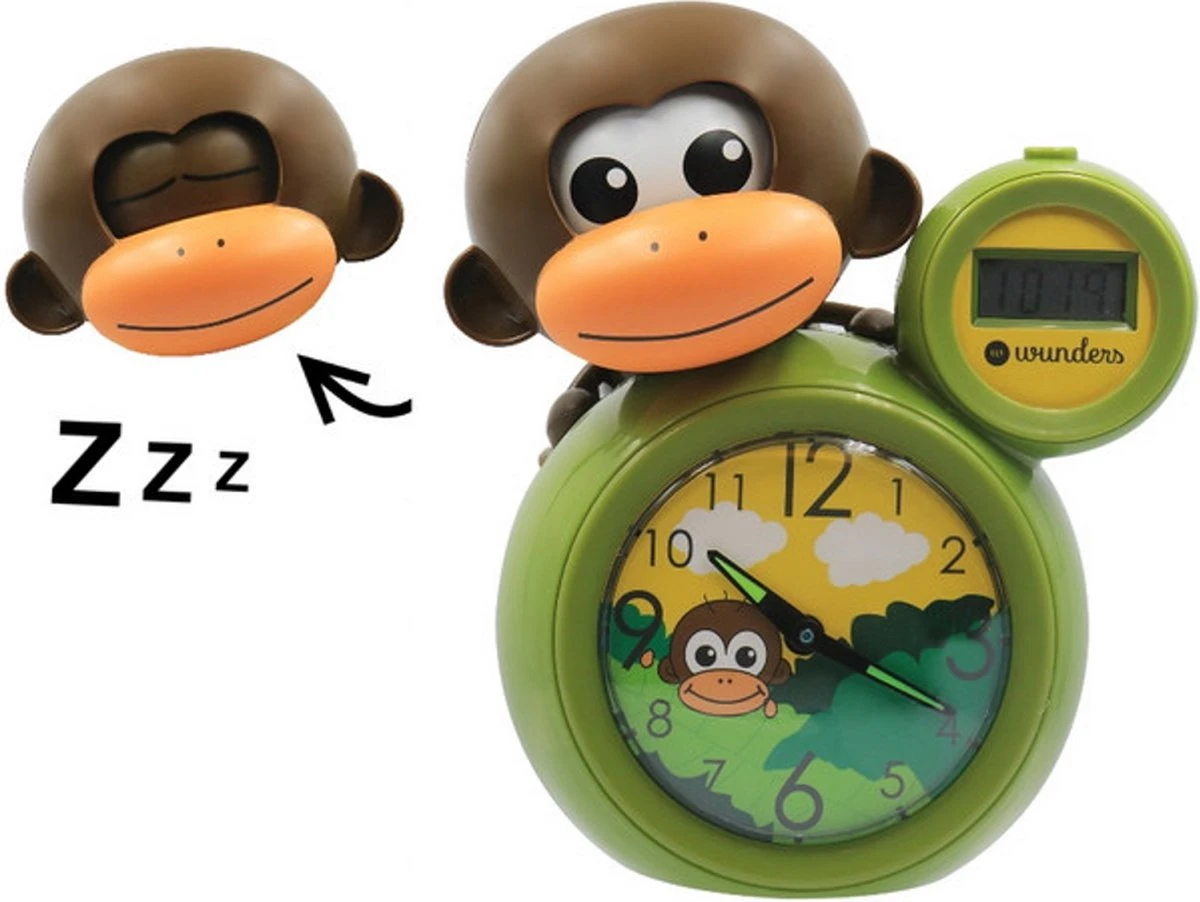 Wunders Momo De Aap Slaaptrainer En Kinderwekker 7267.5001 - Afbeelding 8