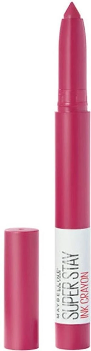 Maybelline SuperStay Ink Crayon Matte Lippenstift - 35 Treat Yourself - Roze -14 Gr - Afbeelding 15